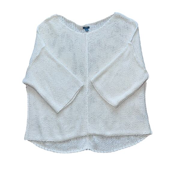 Aerie Knit Half-Sleeve Sweater, Size Medium - Picture 2 of 8